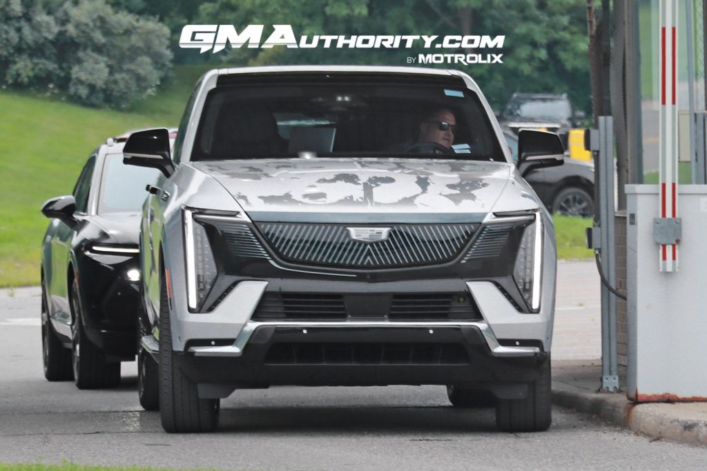 The 2025 Cadillac Escalade IQ out in the real world.