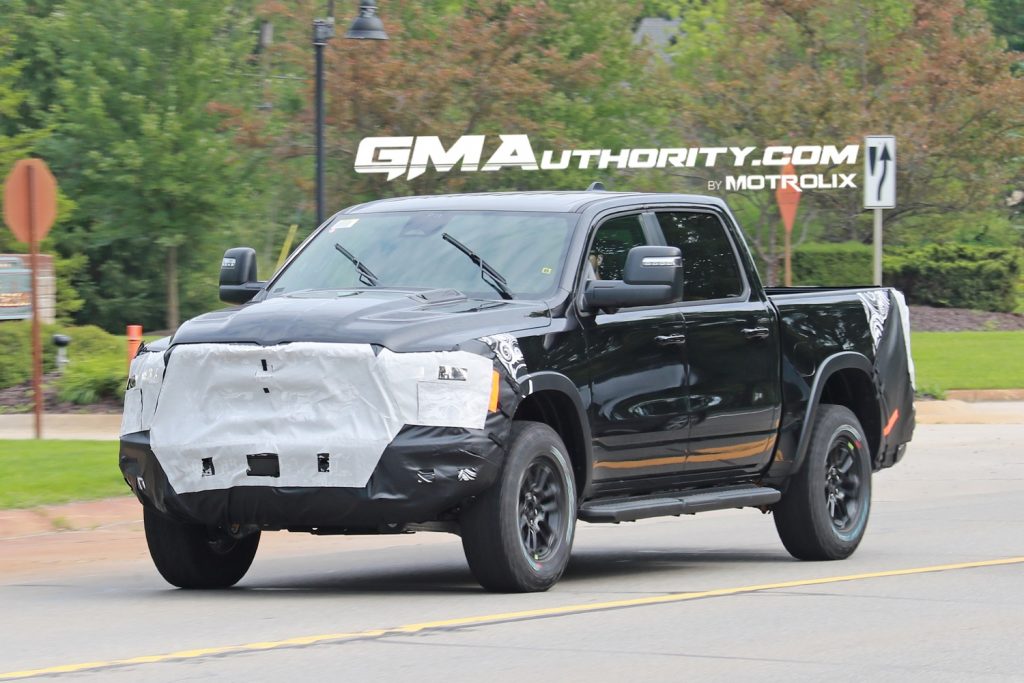 Refreshed 2025 Ram 1500 Rebel Spied As Silverado TB Rival