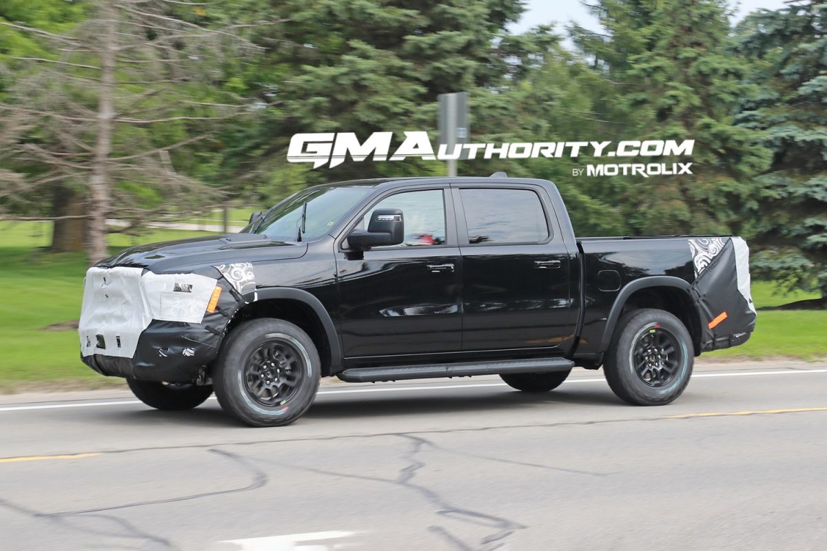 Refreshed 2025 Ram 1500 Rebel Spied As Silverado TB Rival