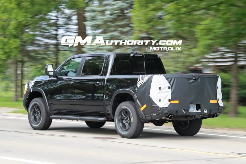 Refreshed 2025 Ram 1500 Rebel Spied As Silverado TB Rival