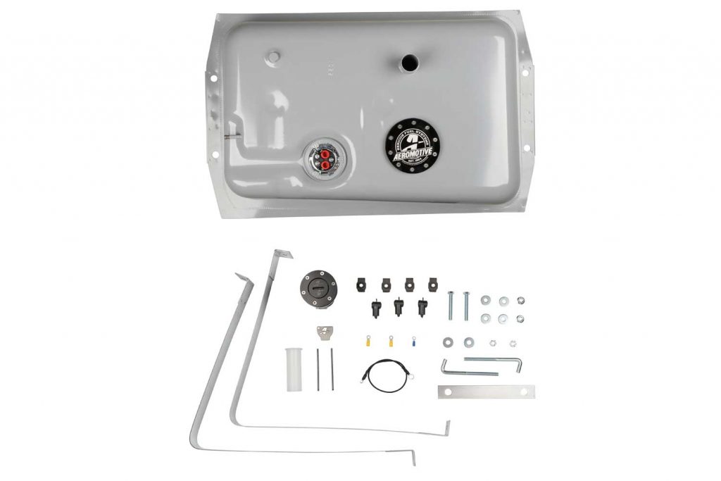 The Aeromotive Gen II Stealth Fuel Tank kit for the Chevy C10.