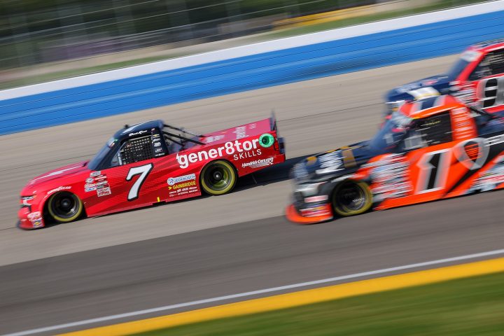 No. 23 NASCAR Chevy Truck Wins Milwaukee Mile 2023: Video