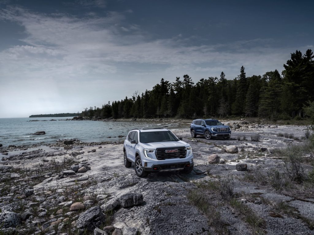 The all-new 2024 GMC Acadia introduces the crossover's third generation.