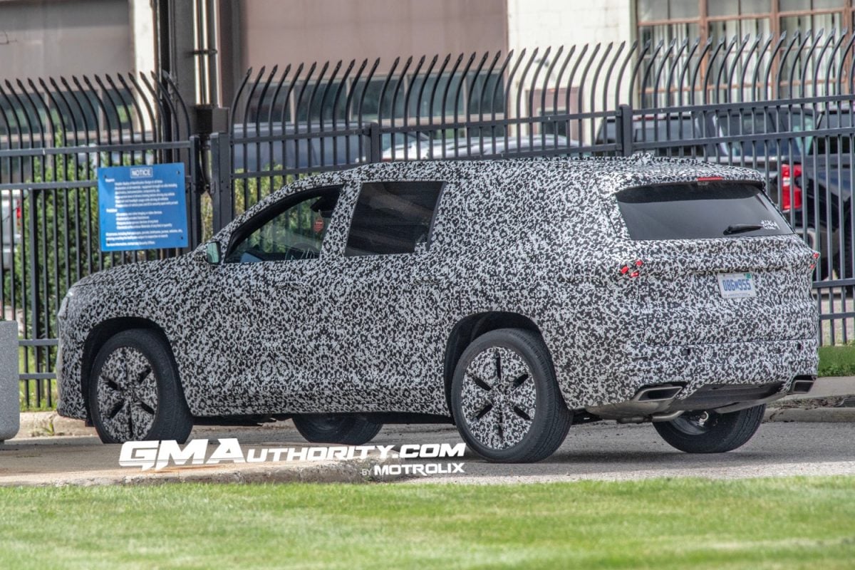 2025 Buick Enclave Spied For The First Time