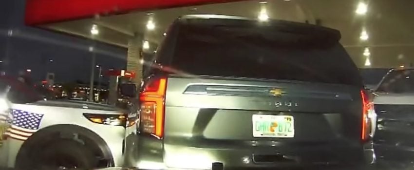 Chevy Tahoe Leads High-Speed Police Chase In Florida: Video