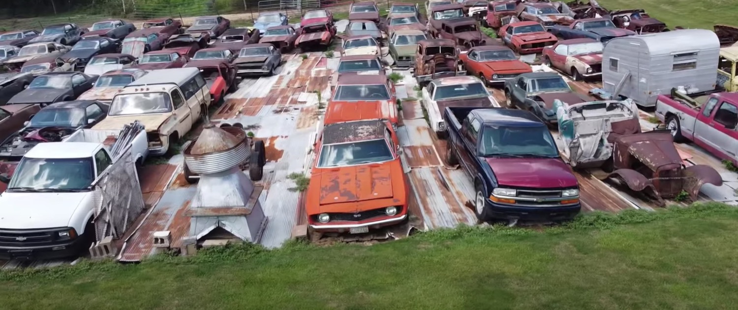 A Massive Collection Of Old GM Cars Is Up For Sale Video