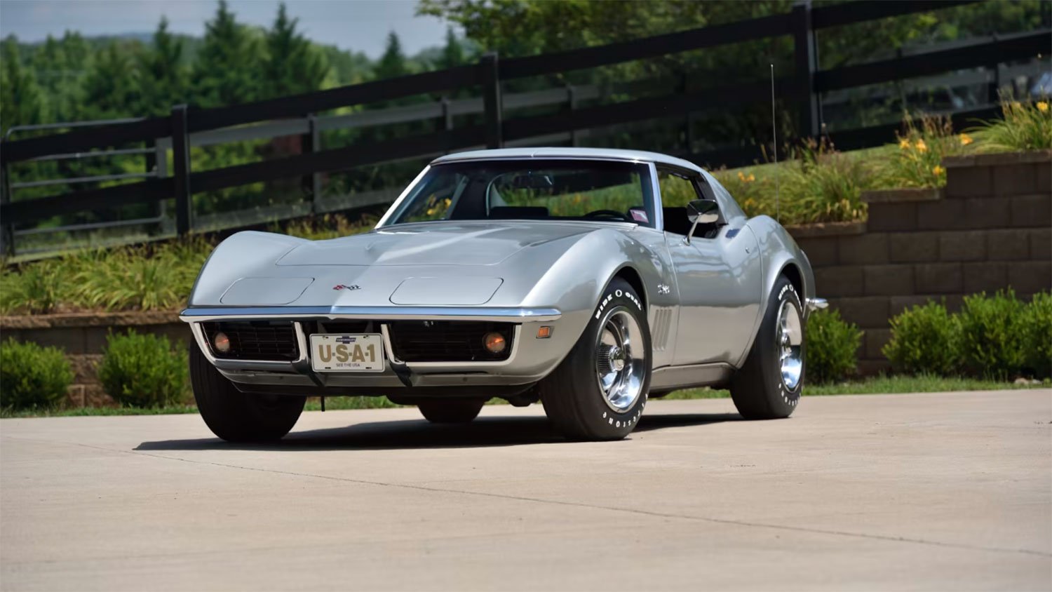 Unrestored 1969 Chevy Corvette Coupe Mecum Kissimmee Bound