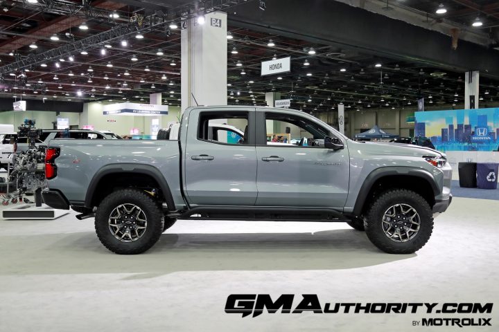 Nationwide Chevy Colorado lease offers are available on the all-new, next-generation 2023 and 2024 Colorado, shown here in the off-road ZR2 trim.