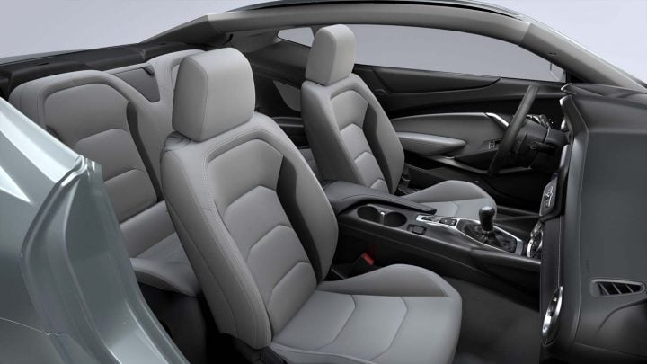 Here Are All The 2024 Chevy Camaro Interior Colors   2024 Chevrolet Camaro Interior Colors 030 LT1 Cloth Medium Ash Gray H72 720x405 