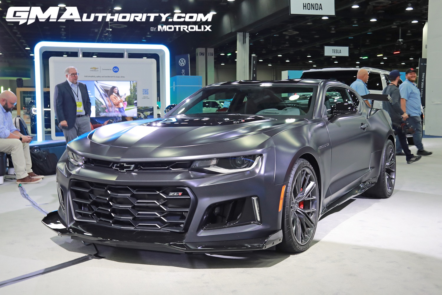 2024 Chevy Camaro Gets New Panther Black Matte Paint