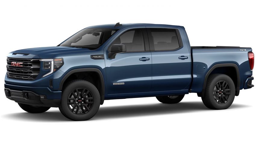 2024 GMC Sierra 1500 Gets New Downpour Metallic Paint