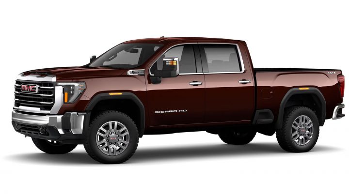 Side view of the 2025 GMC Sierra HD.