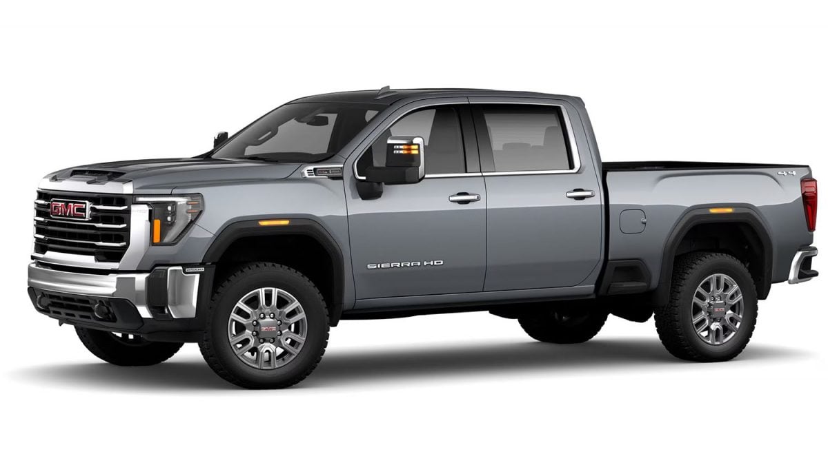 2024 GMC Sierra HD Gets New Thunderstorm Gray Paint