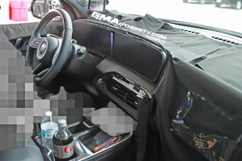 New 2025 Buick Enclave Interior Revealed In New Spy Shots