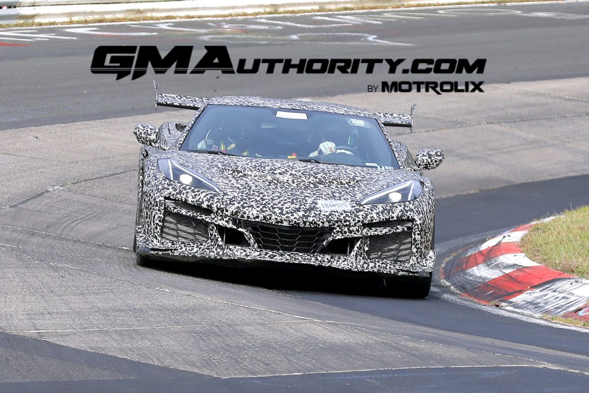 2025 Chevy Corvette ZR1 Spotted Testing On The Nurburgring