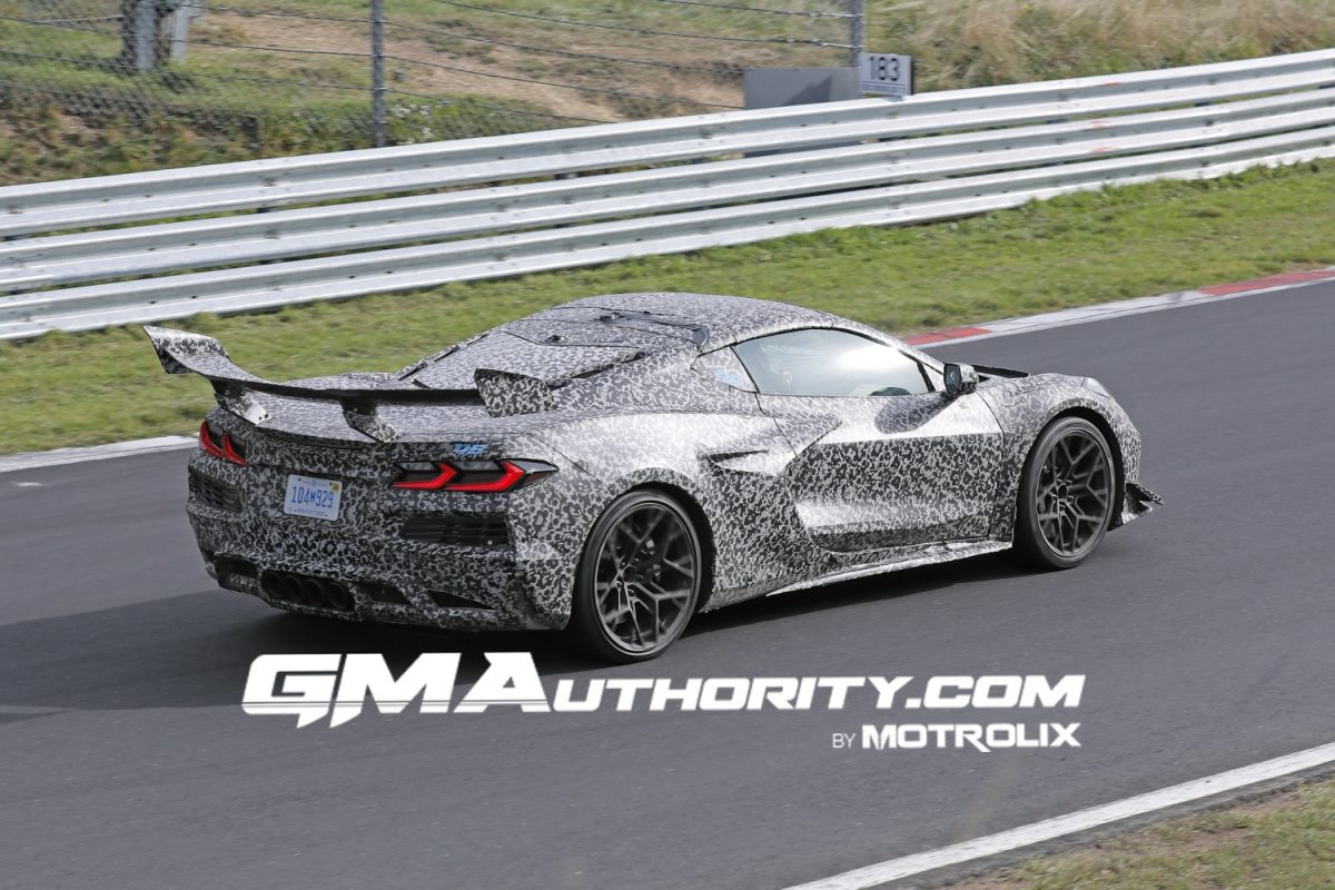 2025 Chevy Corvette ZR1 Spotted Testing On The Nurburgring