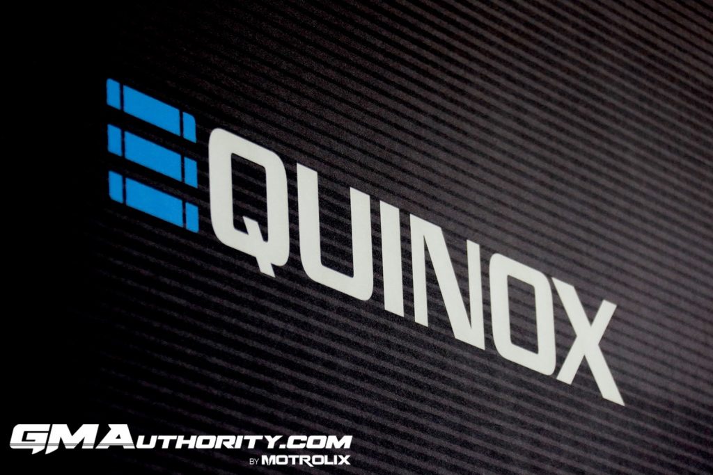 Chevrolet Equinox EV logo signage – 2023 NAIAS | GM Authority