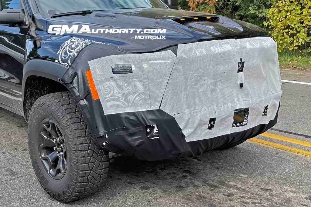 A prototype of the upcoming 2025 Ram TRX.