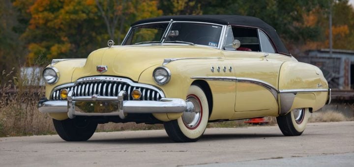 1950 Buick Roadmaster Convertible Heading To Mecum Auction | GM Authority