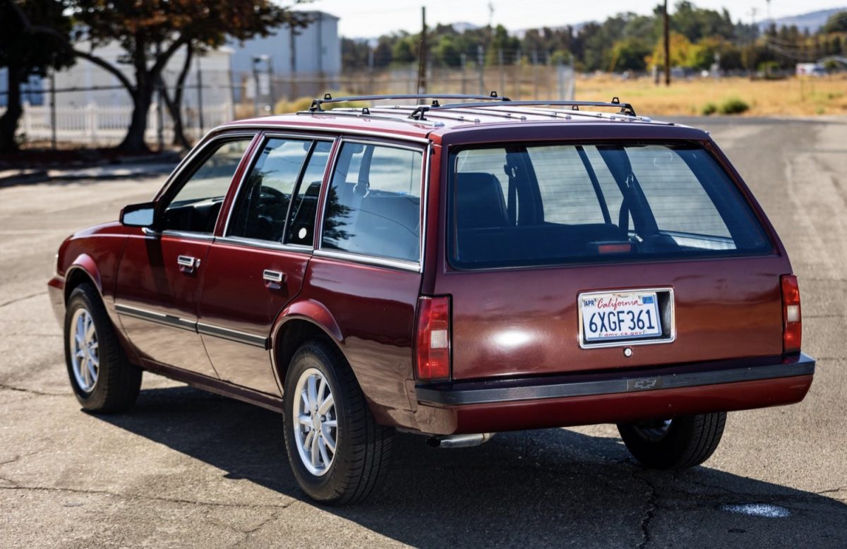 Clean 1989 Chevy Cavalier Wagon Up For Auction In California