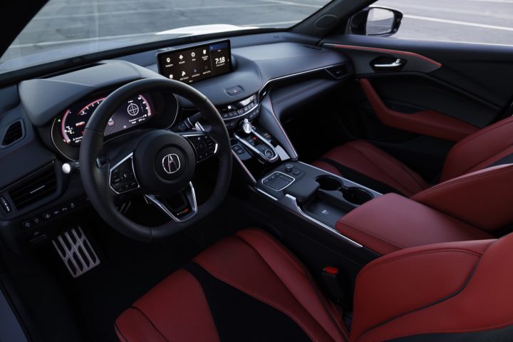 Acura TLX interior.