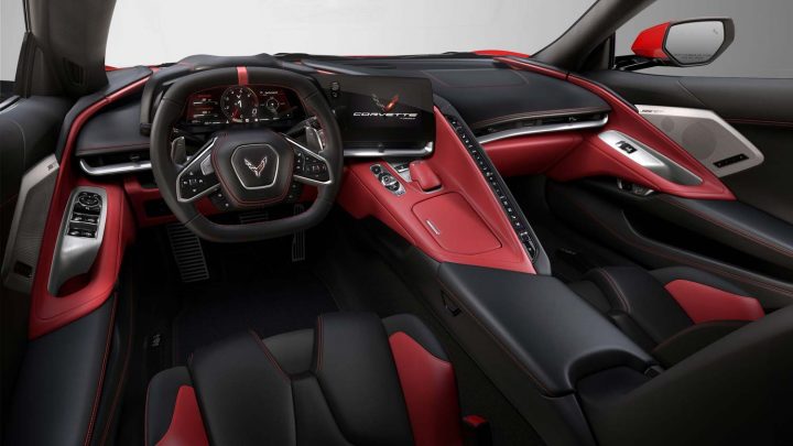Chevy Corvette Stingray interior.