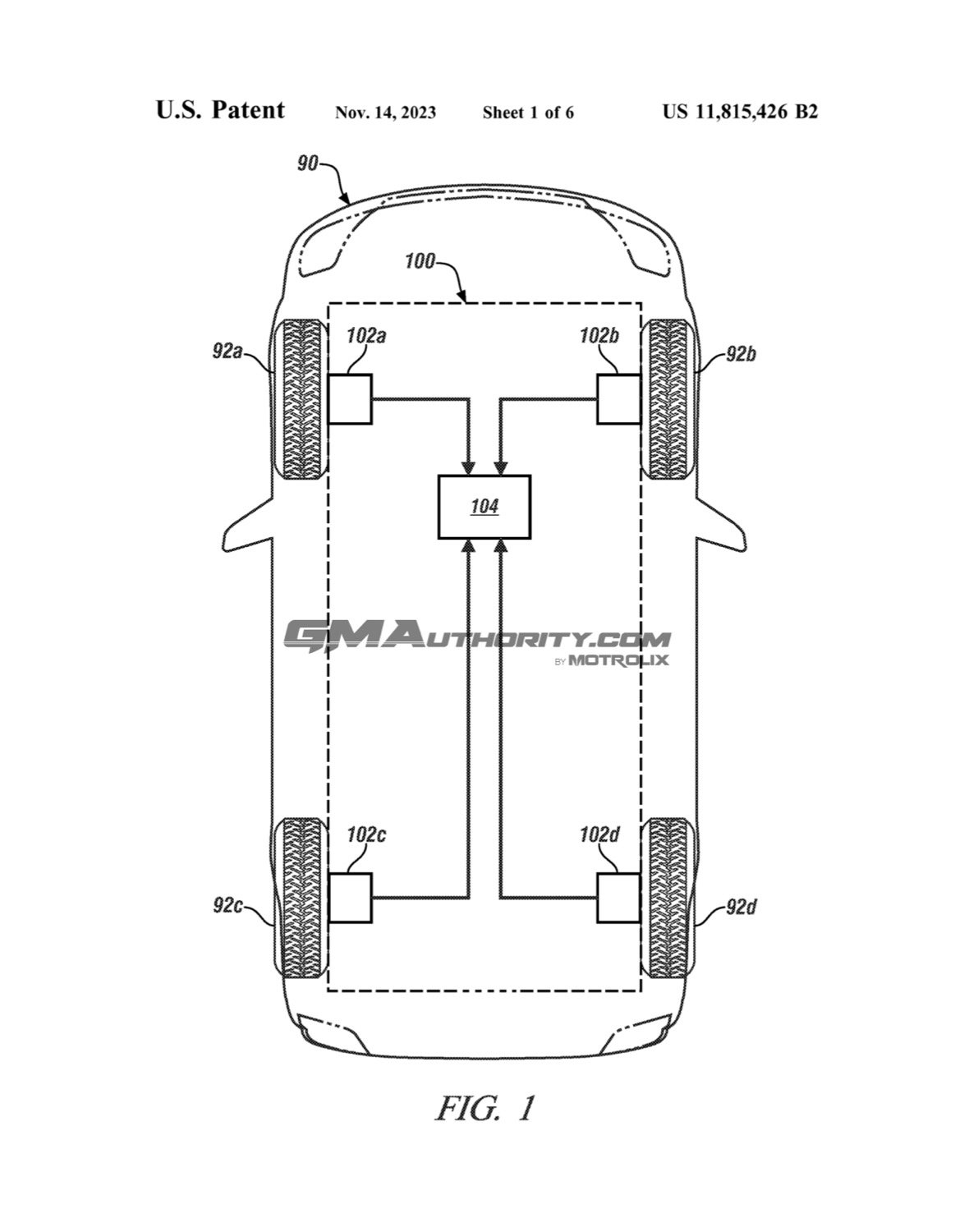 GM Files Patent For Tire And Wheel Vibration Monitor System