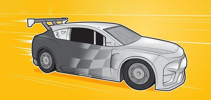 NASCAR Crossover Concept Illustration Leaked