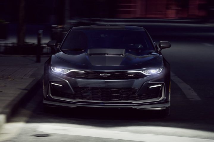 The front end of the 2024 Chevy Camaro Collector Edition.