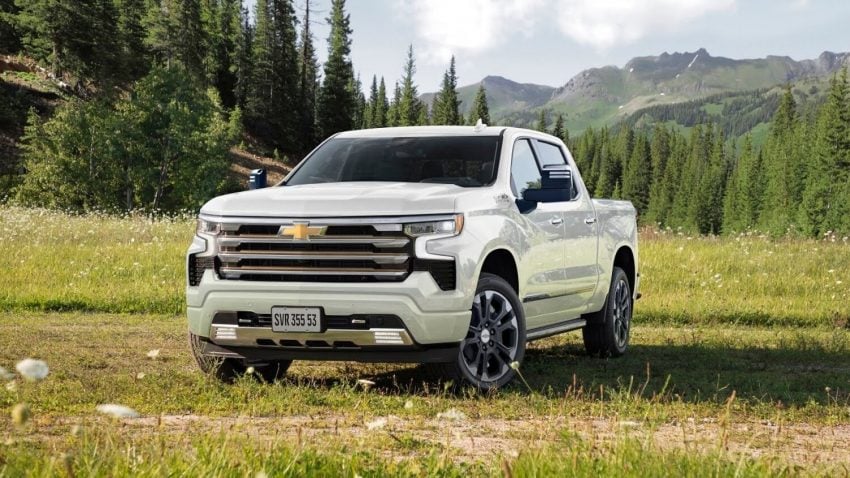 2024 Chevy Silverado High Country Shown In Argentina   2024 Chevrolet Silverado 1500 High Country Argentina Press Photos Exterior 001 Front Three Quarters 850x478 