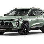 2024 Chevy Trax Gets New Cacti Green Color