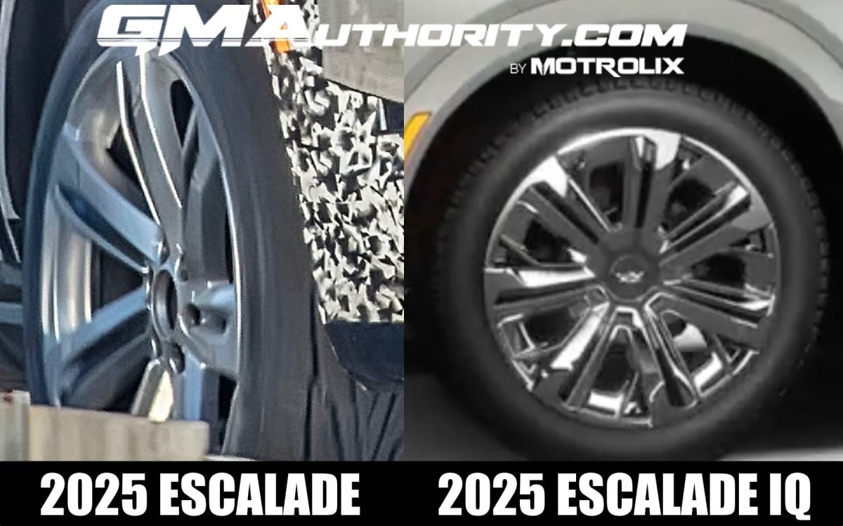 2025 Cadillac Escalade Refresh Shows New 24In Wheels