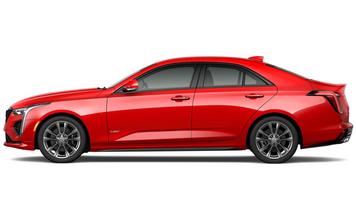 2024 Cadillac CT4-V Gets New Velocity Red Color