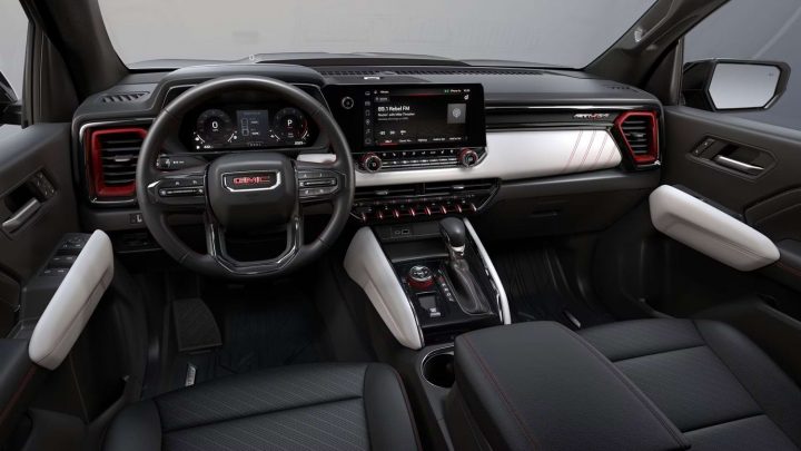 2025 GMC Cayon AT4X interior.