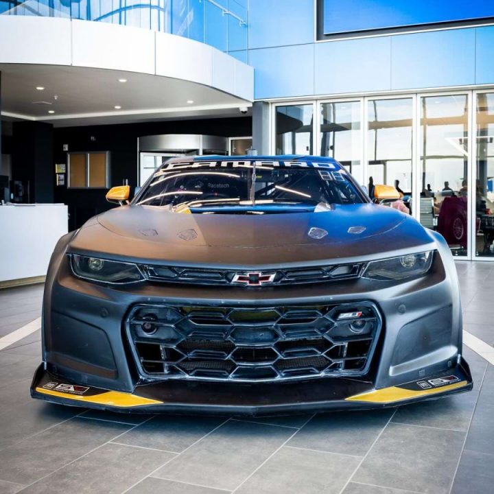 Front view of the Gen3 Supercars Chevy Camaro.