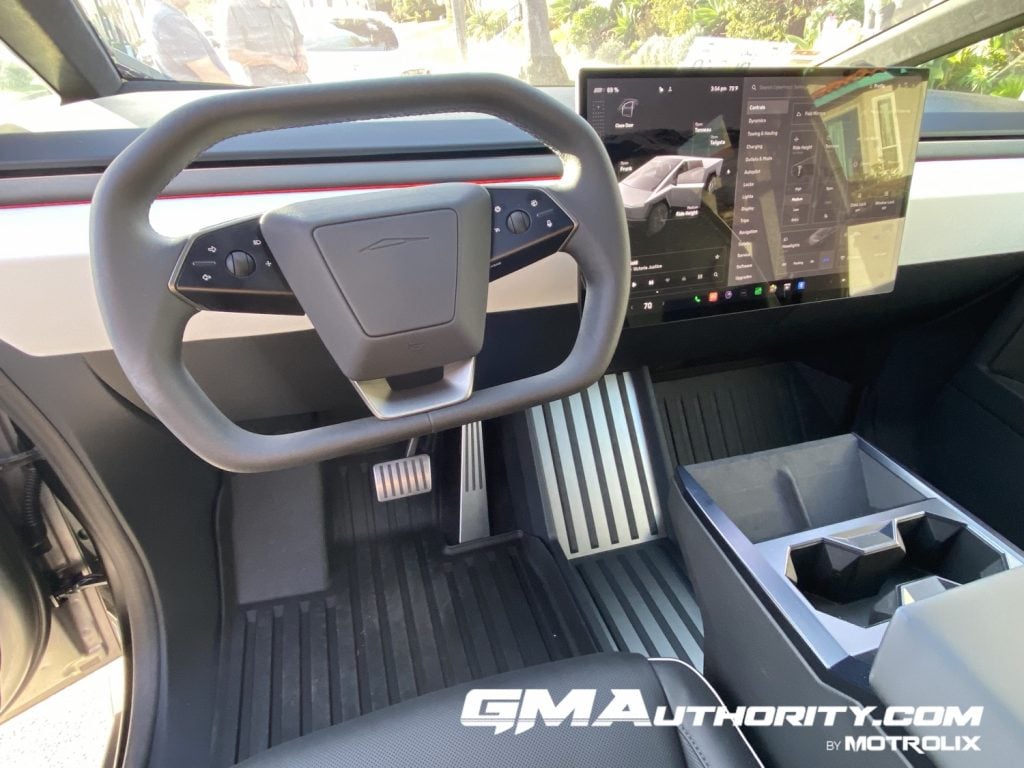 2023 Tesla Cybertruck – GMA Photos – Interior 002 – cockpit – dash ...