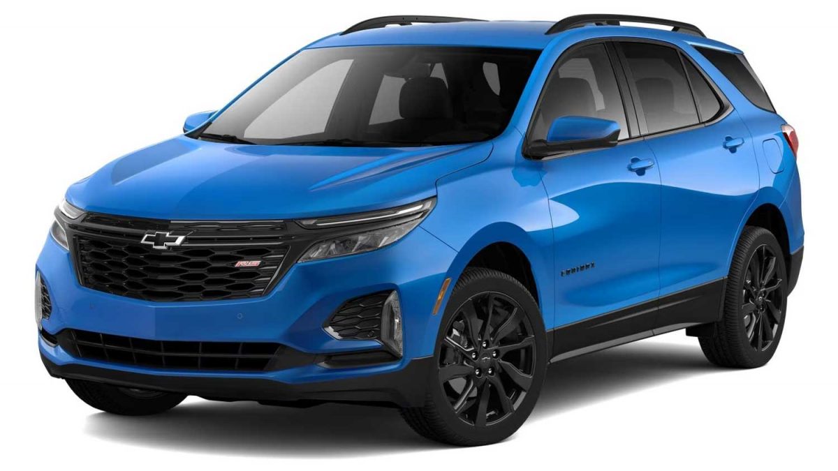 2024 Chevy Equinox Riptide Blue Metallic Color First Look