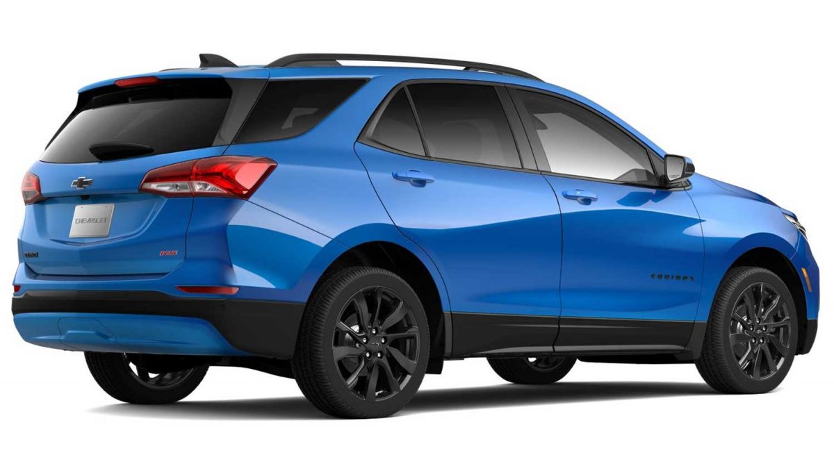 2024 Chevy Equinox Riptide Blue Metallic Color First Look