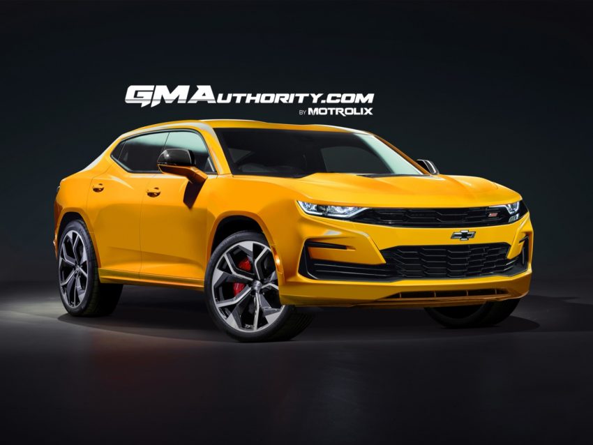 Chevy Camaro SUV Renderings Add Utility For The Muscle Car