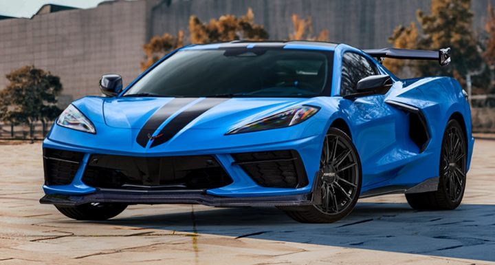 Modified C8 Corvette Stingray offered as part of the grand prize in a new sweepstakes.