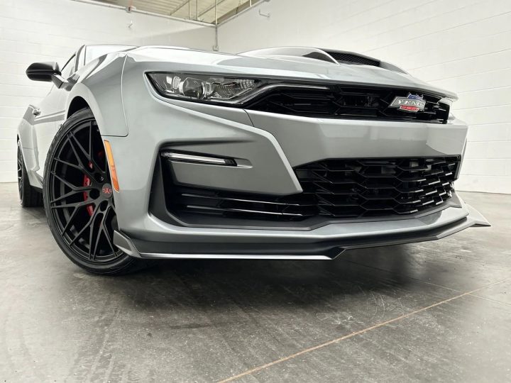 The front end of a 2024 Yenko/SC Chevy Camaro.