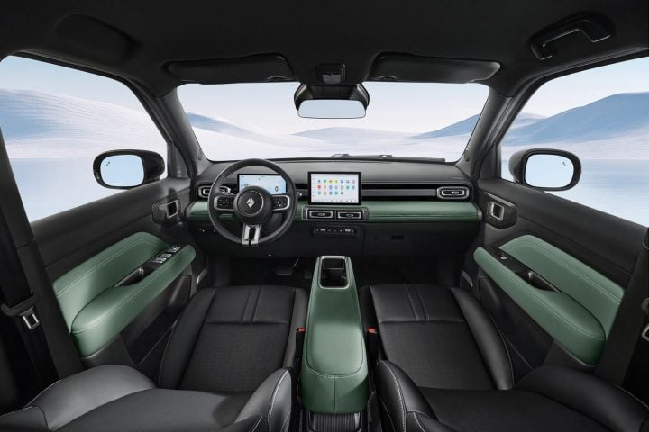 Baojun Yep Plus interior.