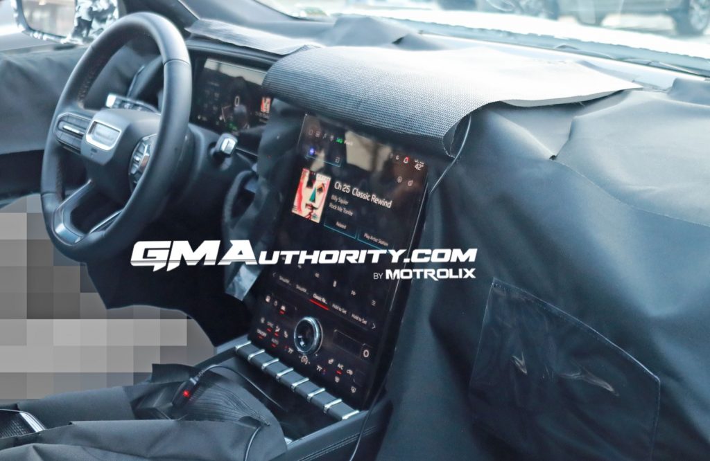 2025 GMC Terrain Interior Spied For The First Time Photos