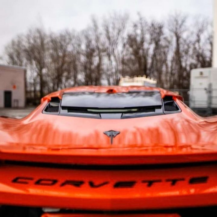 The ACS Composite C8 Corvette Rear Window Spoiler.