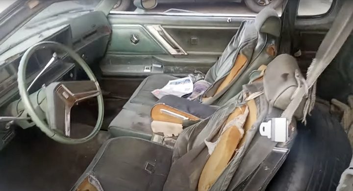 Photo of Cutlass interior.