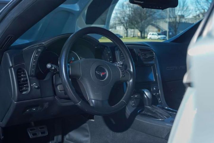 Interior view of the Valarra Corvette. 