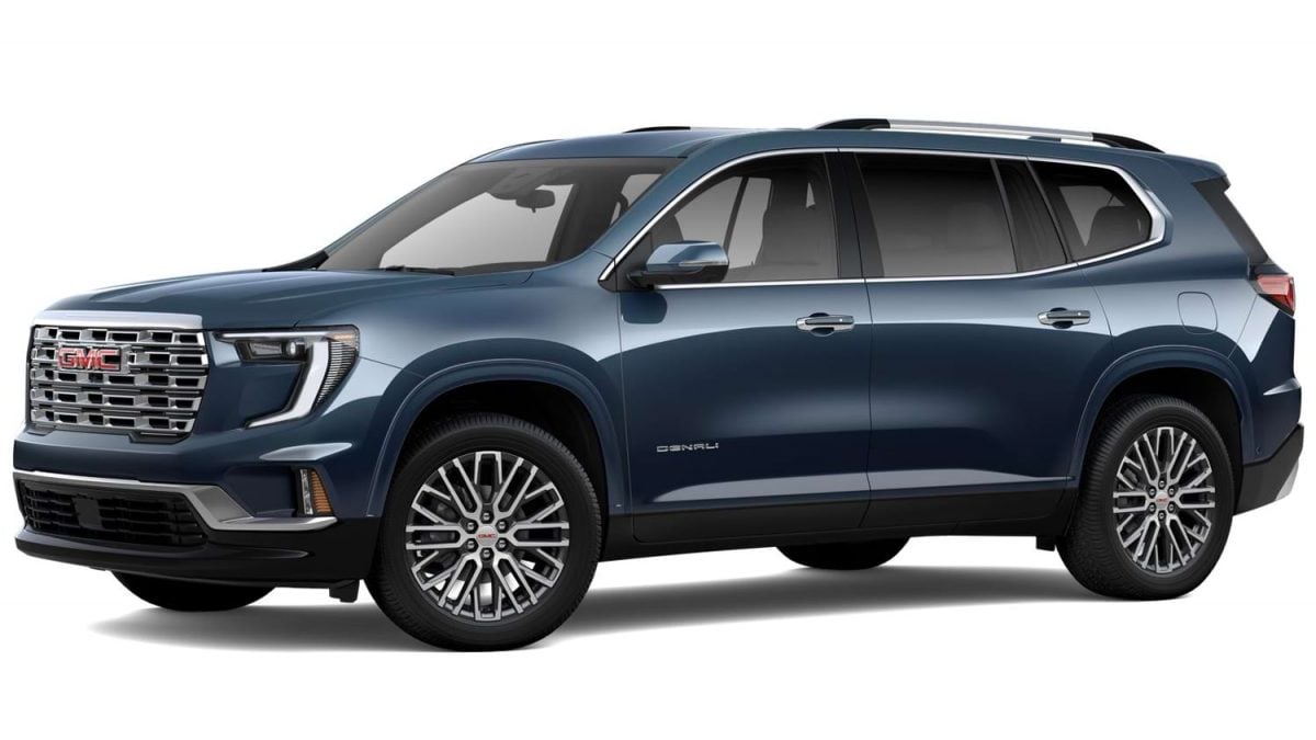 2024 GMC Acadia Gets New Downpour Metallic Color: First Look