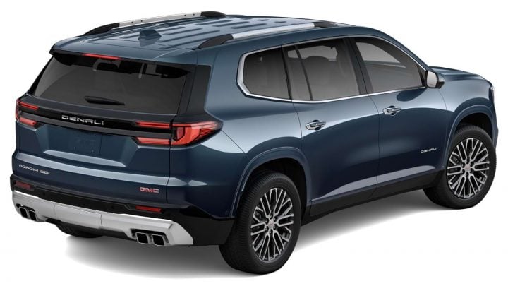 2024 GMC Acadia Gets New Downpour Metallic Color: First Look