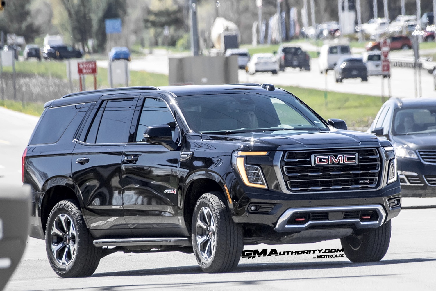 Here's The 2025 GMC Yukon AT4 Before You're Supposed To See