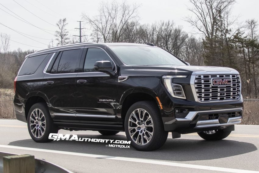 Here's The 2025 GMC Yukon Denali Before The Debut: Photos